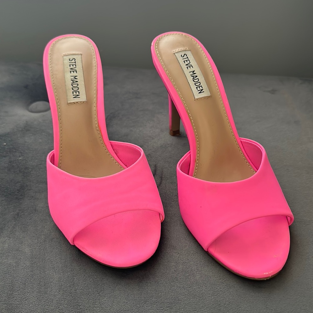 Steve Madden Hot Pink Heels Barbie Inspired